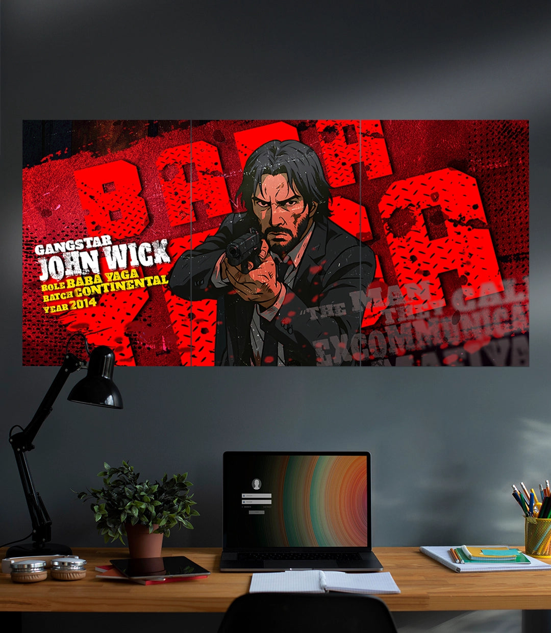Agent Wick | John Wick | Movie | 3 Piece Set
