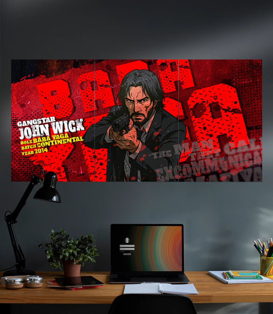Agent Wick | John Wick | Movie | 3 Piece Set