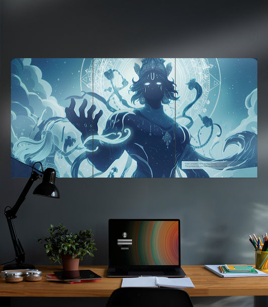 Lord Krishna | Eternal Aura | Devotional | 3 Piece Set