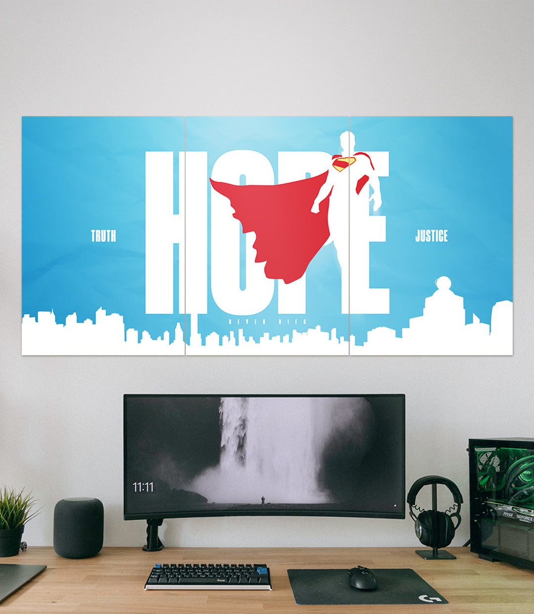 Superman X Hope | DC | 3 Piece Set - A4