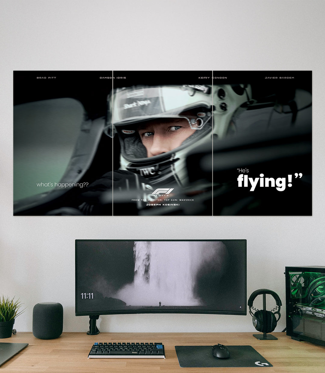 F1 The Movie | Movie | 3 Piece Set - A4