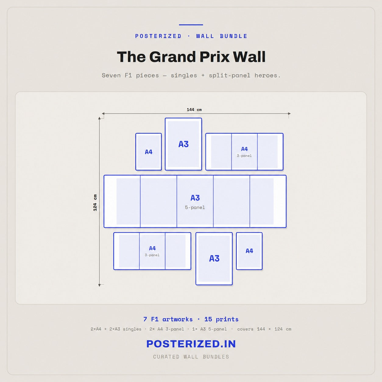 The Grand Prix Wall Setup | F1 Combo 15 Mix Pack