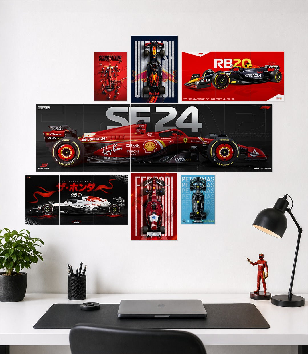 The Grand Prix Wall Setup | F1 Combo 15 Mix Pack