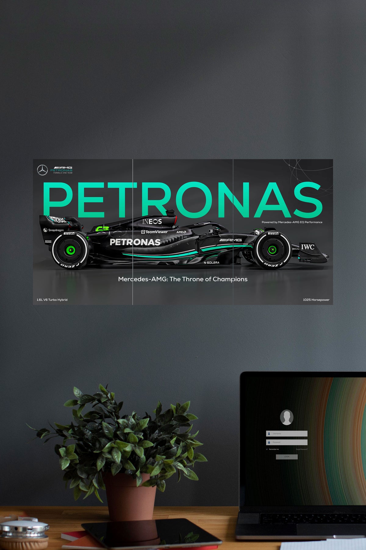 Mercedes AMG PETRONAS | CAR SET | 3 Piece Set - A4