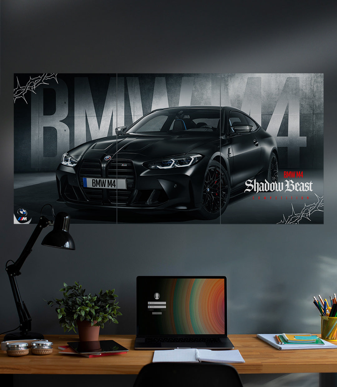 BMW M4 x Shadow Beast | M4 Competition #00 | Car Set | 3 Piece Set ...