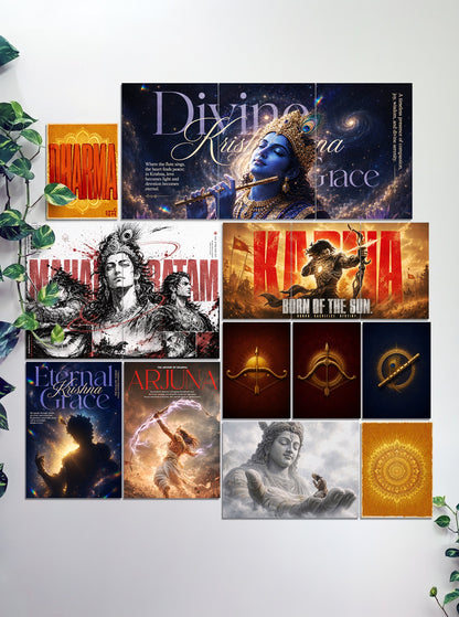 Dharma & Destiny wall setup pack, front view