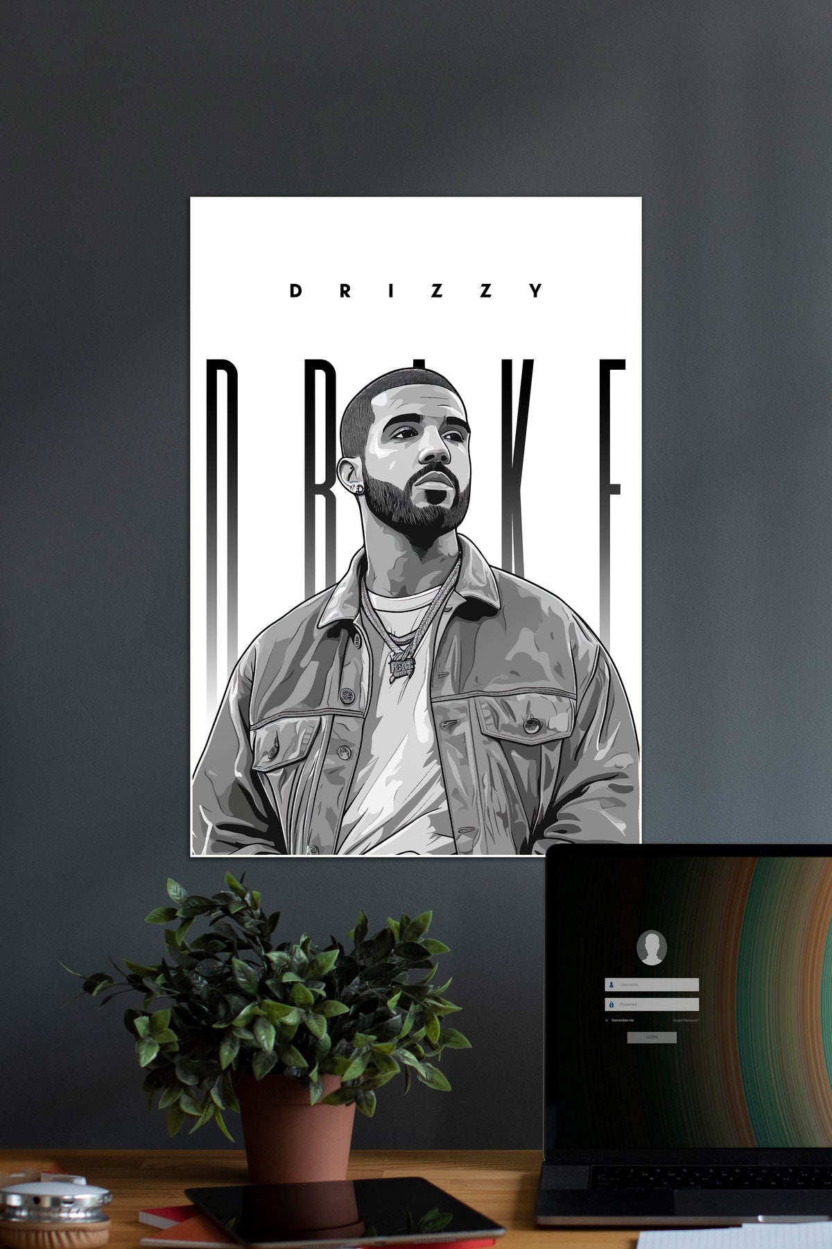 Drake Rizzy Drizzy Drake Plakat