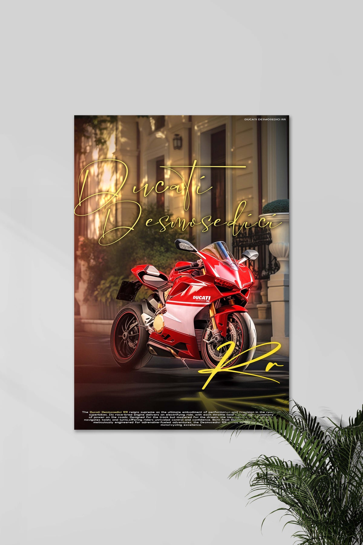 DUCATI DESMOSEDICI | CONCEPT BIKE #01 | BIKE POSTERS - A4