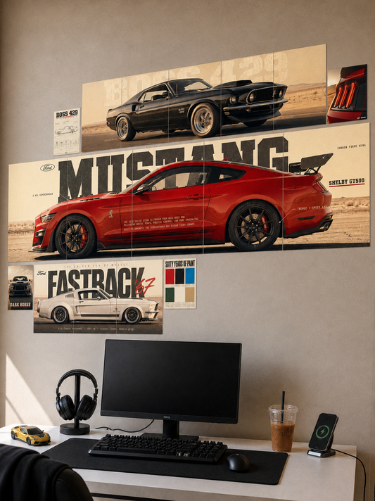 Mustang Classics Combo | Wall Setup Pack