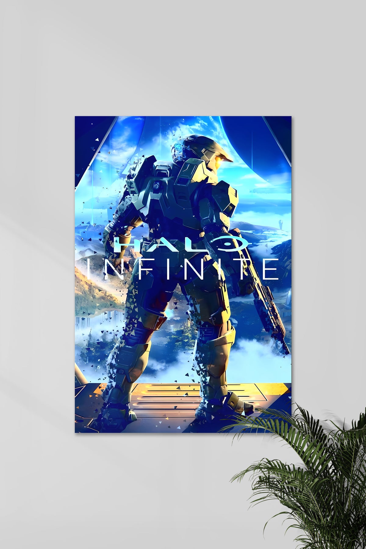 HALO INFINITE BLUE | HALO | GAME POSTERS - A4