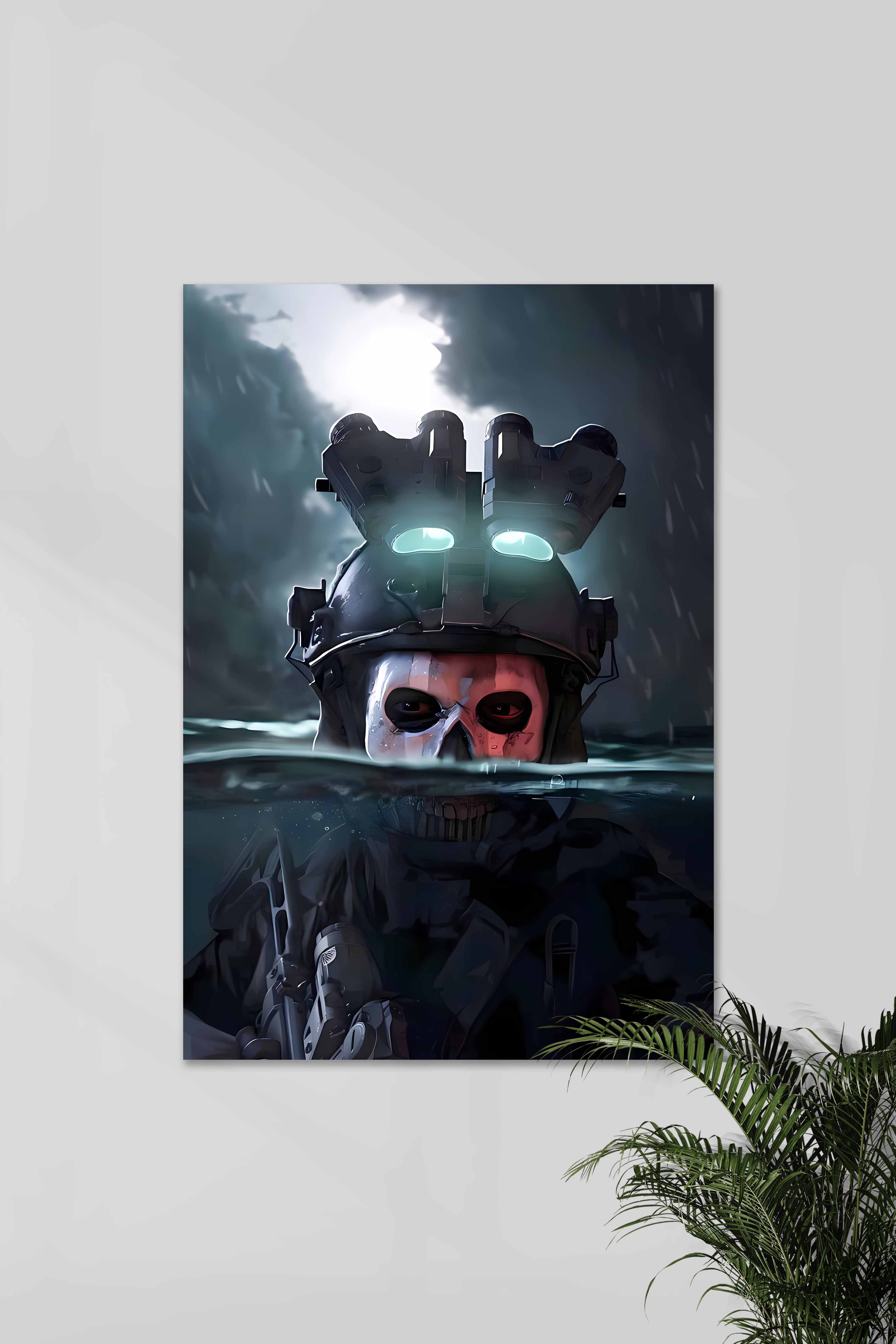 CALL OF DUTY | GHOST #01 | GAME POSTERS | Posterized.in