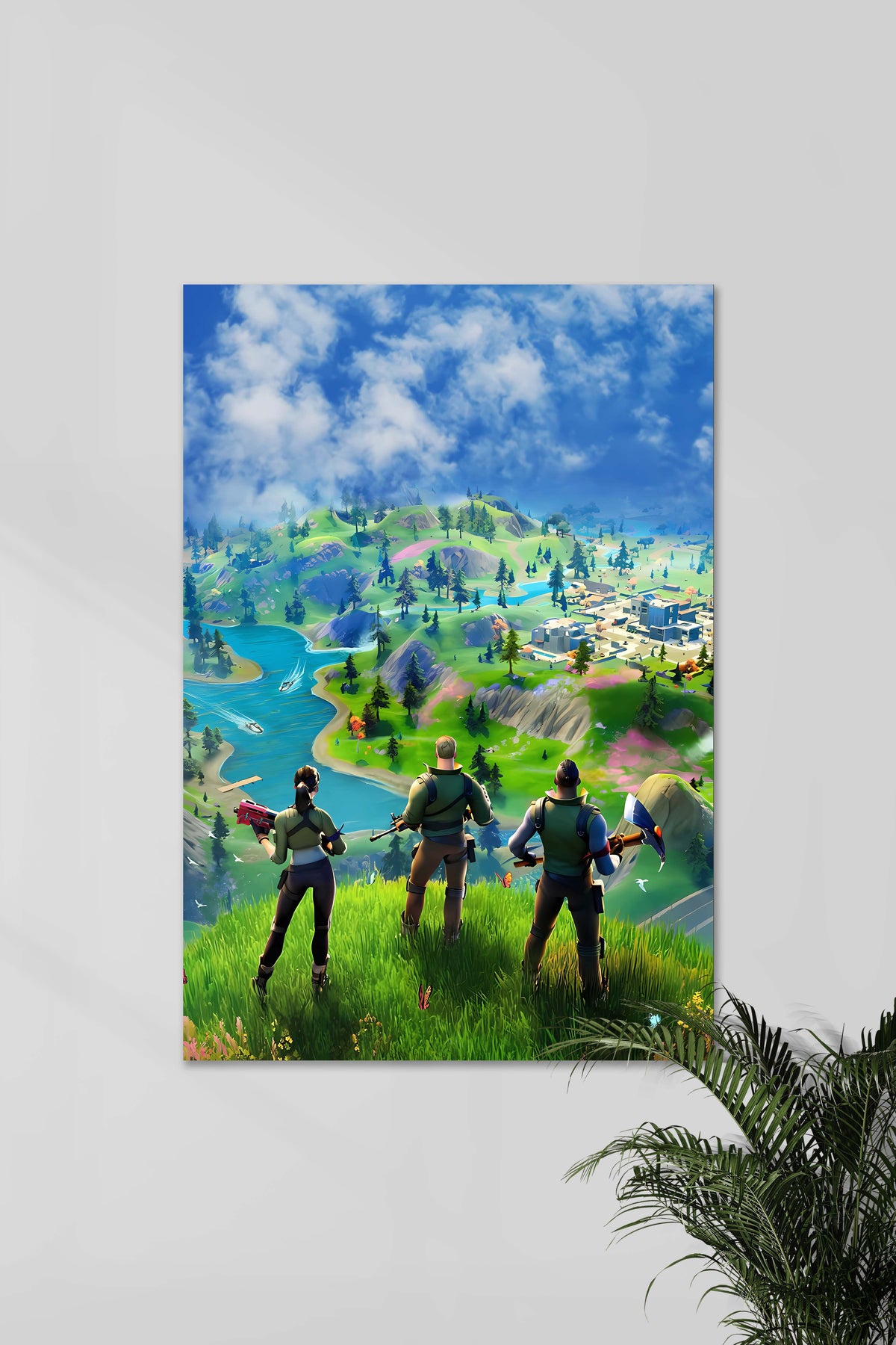 Fortnite Battle Royal | Fortnite #01 | GAME POSTERS - A4