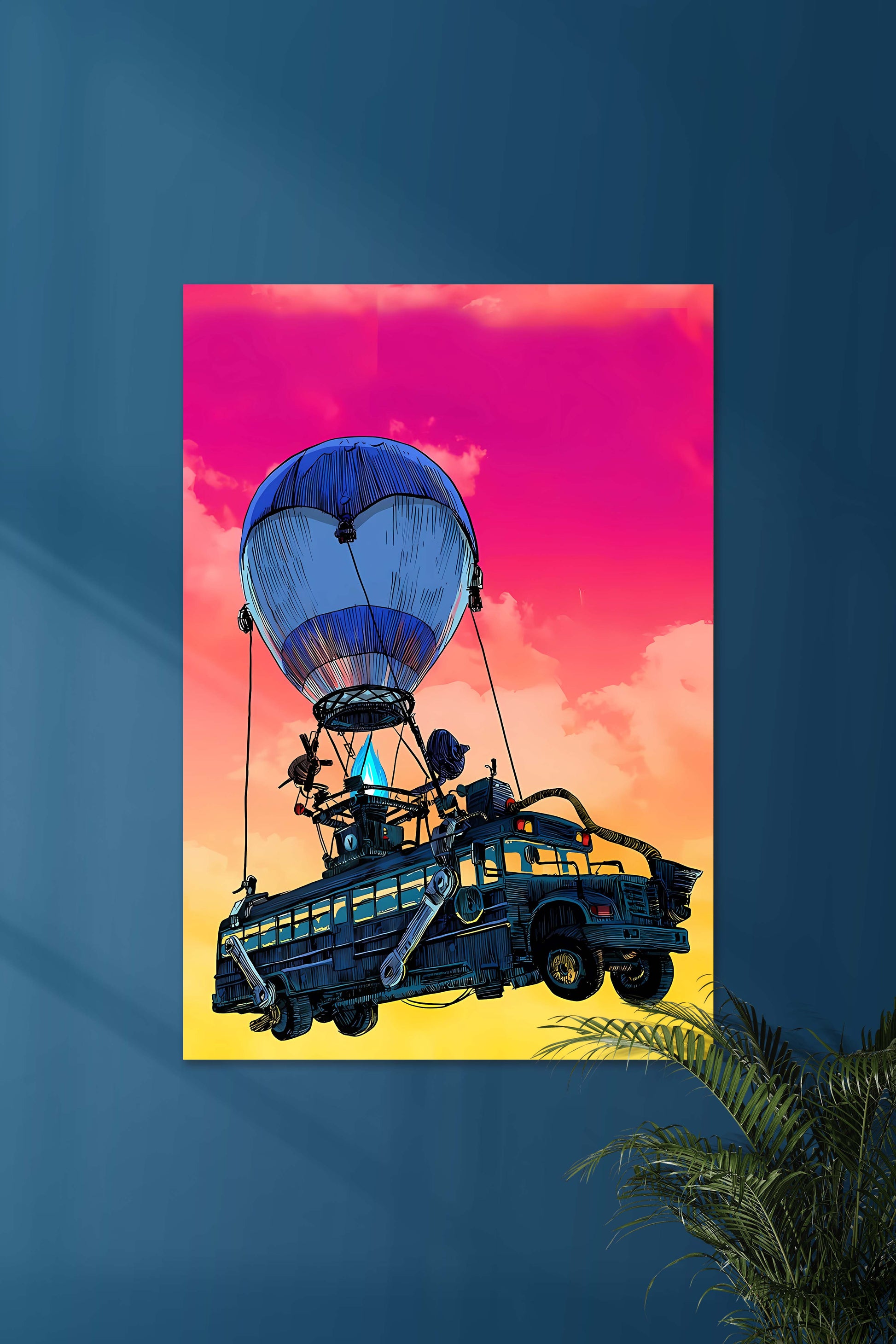 Battle Bus Fortnite #01 GAME POSTERS