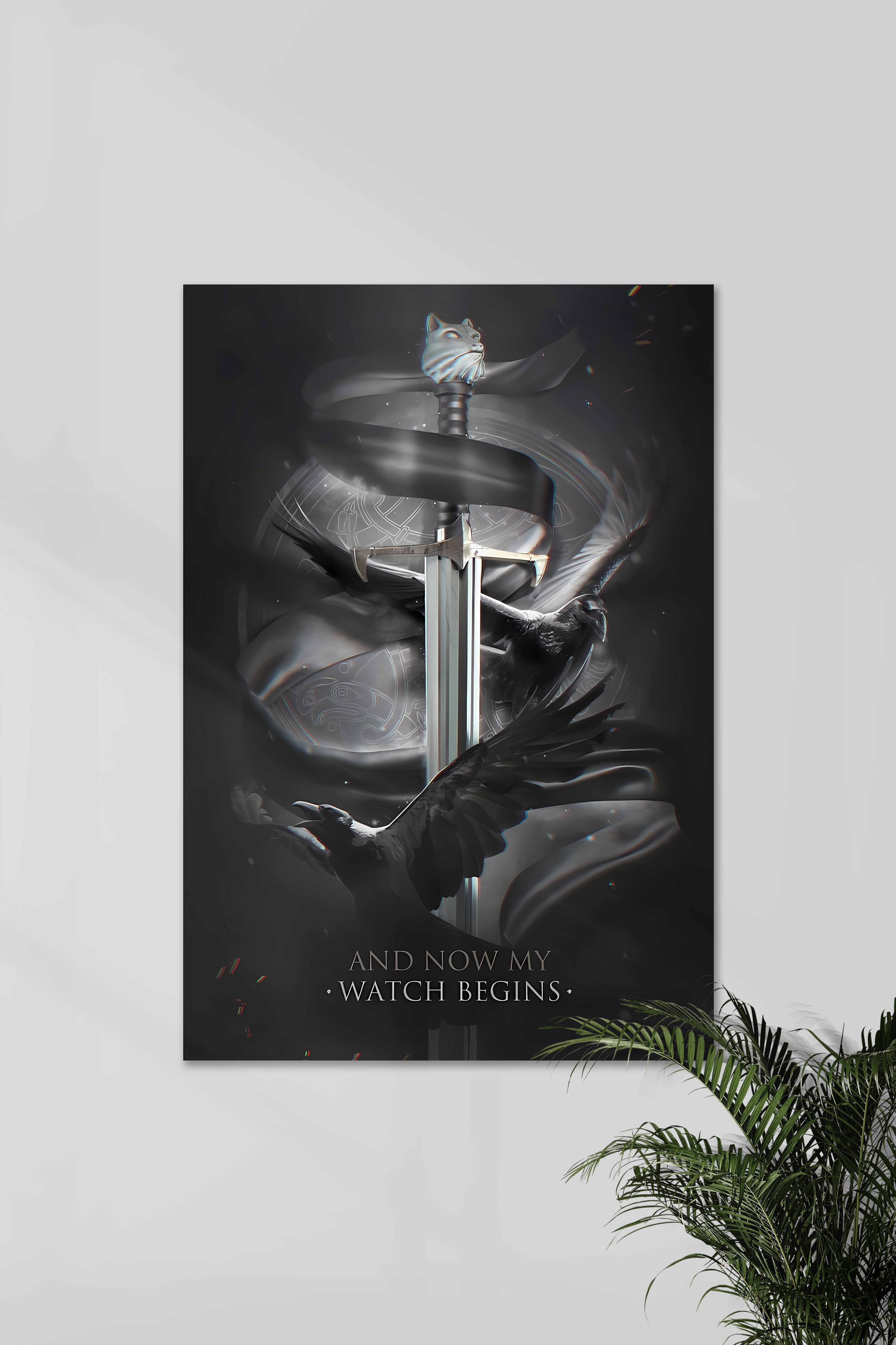 AND NOW MY WATCH BEGINS | GOT#05 | Series Poster – Posterized