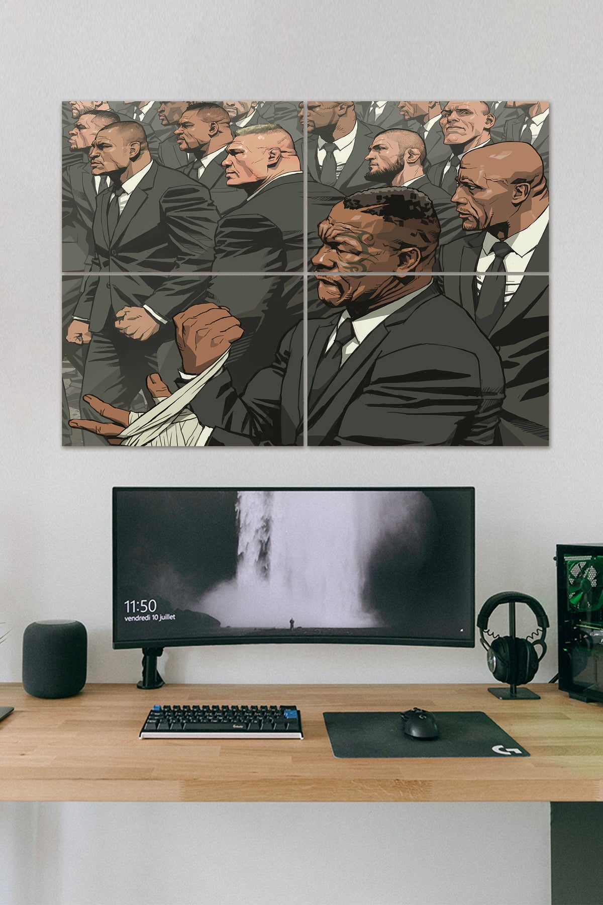 BADASS FIGHTERS #01 | 4 Piece Set - A4