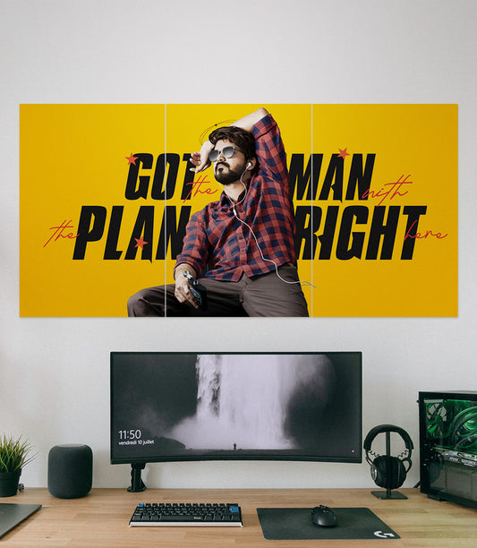 MAN WITH A PLAN | JD #00 | Thalapathy Vijay MASTER Movie | 3 Piece Set