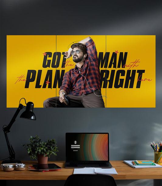 MAN WITH A PLAN | JD #00 | Thalapathy Vijay MASTER Movie | 3 Piece Set