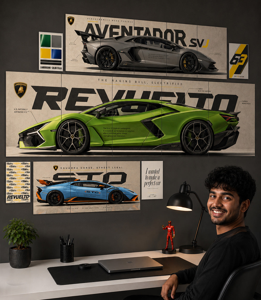 Perfect Lamborghini Wall Setup | Wall Setup Pack