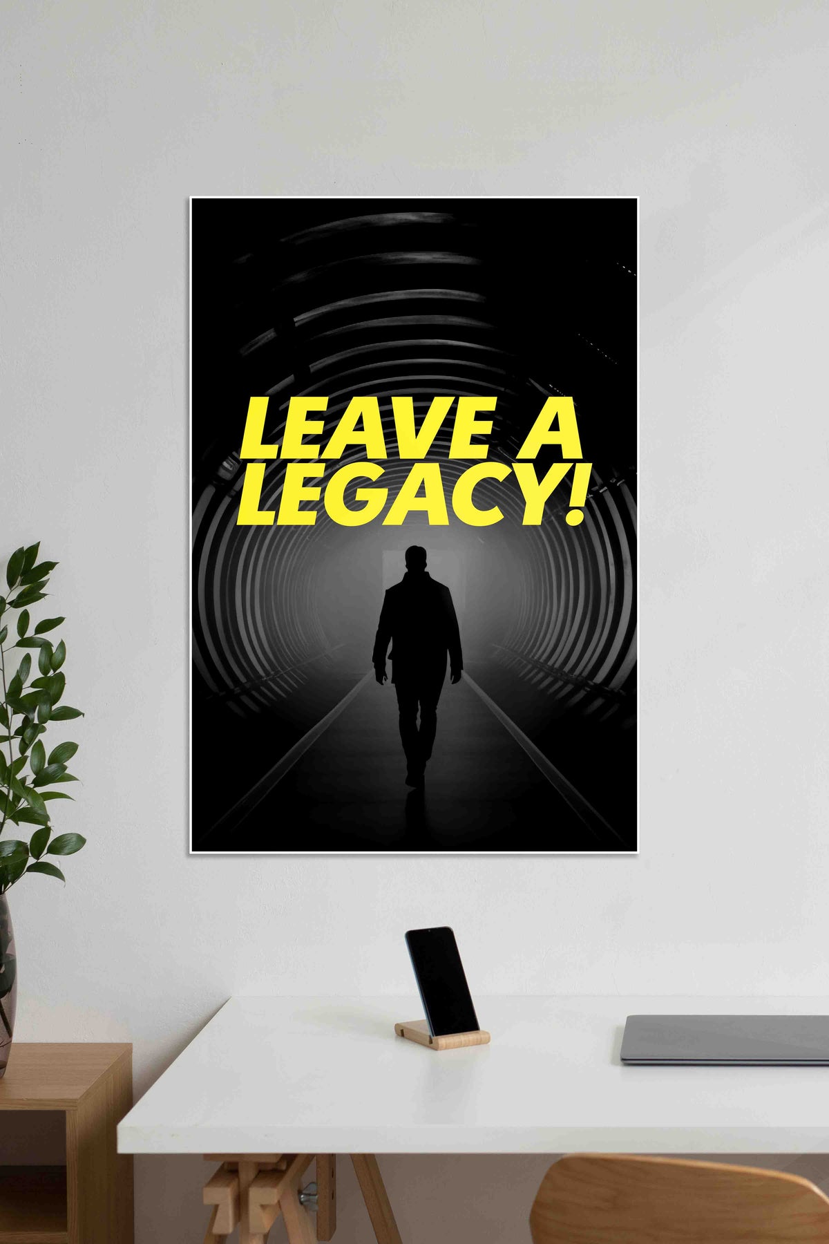 Leave A Legacy | GYM | Motivational Poster - A4