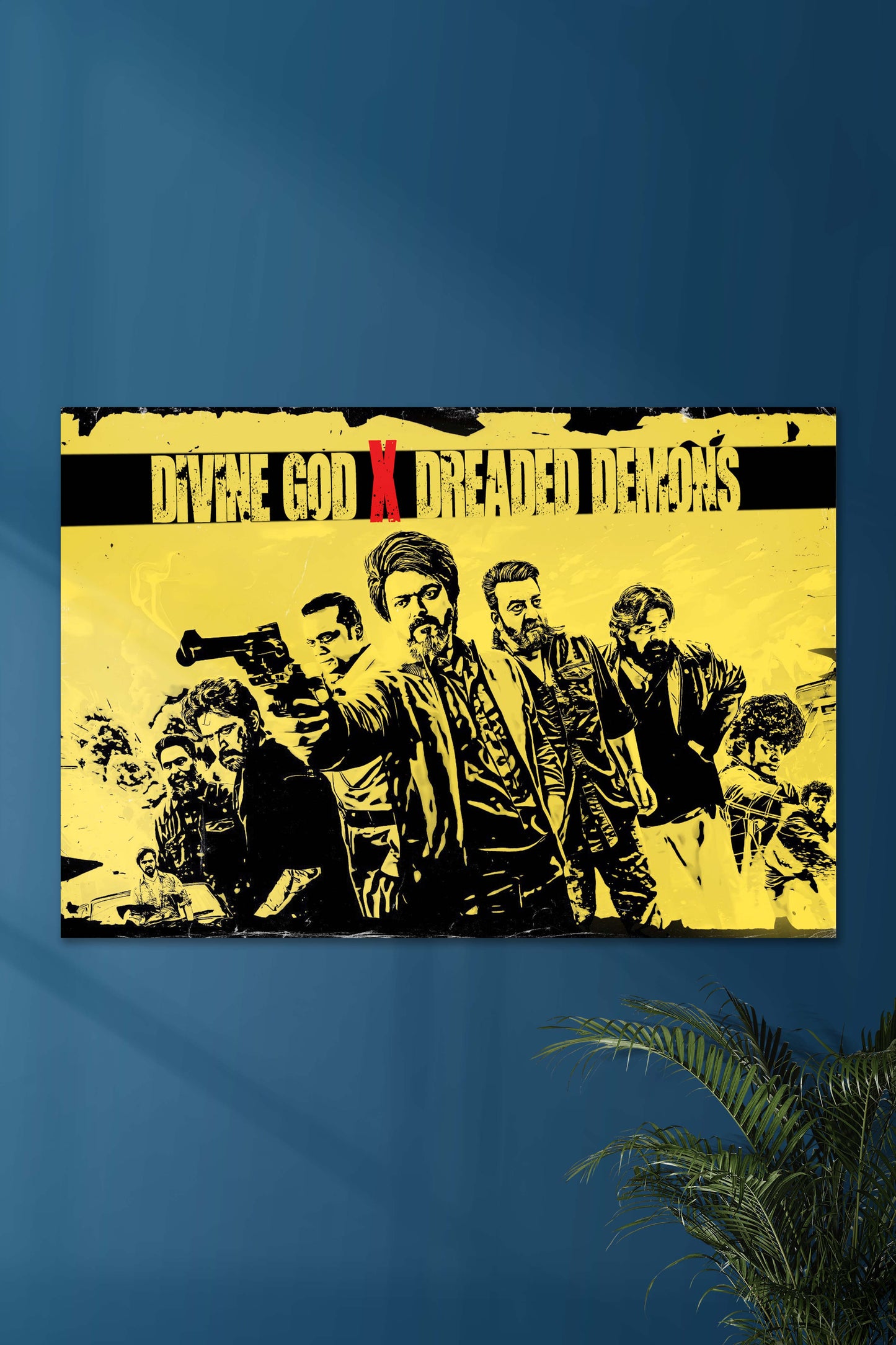 DIVINE GOD X DREADED DEMONS | LEO#01 | Kollywood Posters