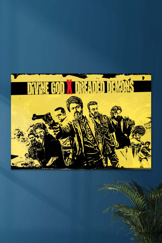 DIVINE GOD X DREADED DEMONS | LEO#01 | Kollywood Posters