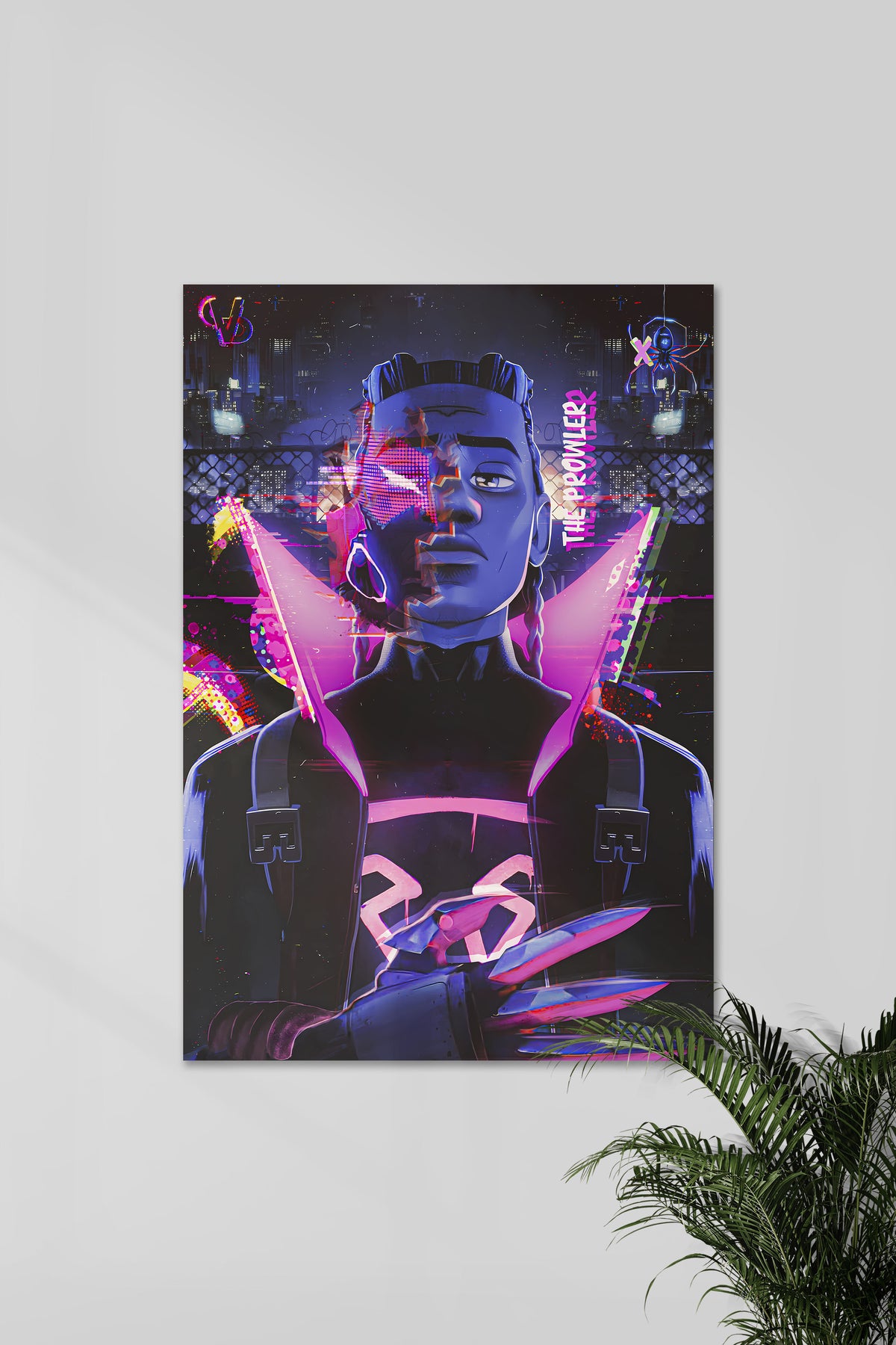 Prowler Miles| Across the Spider Verse | Spiderman Poster - A4