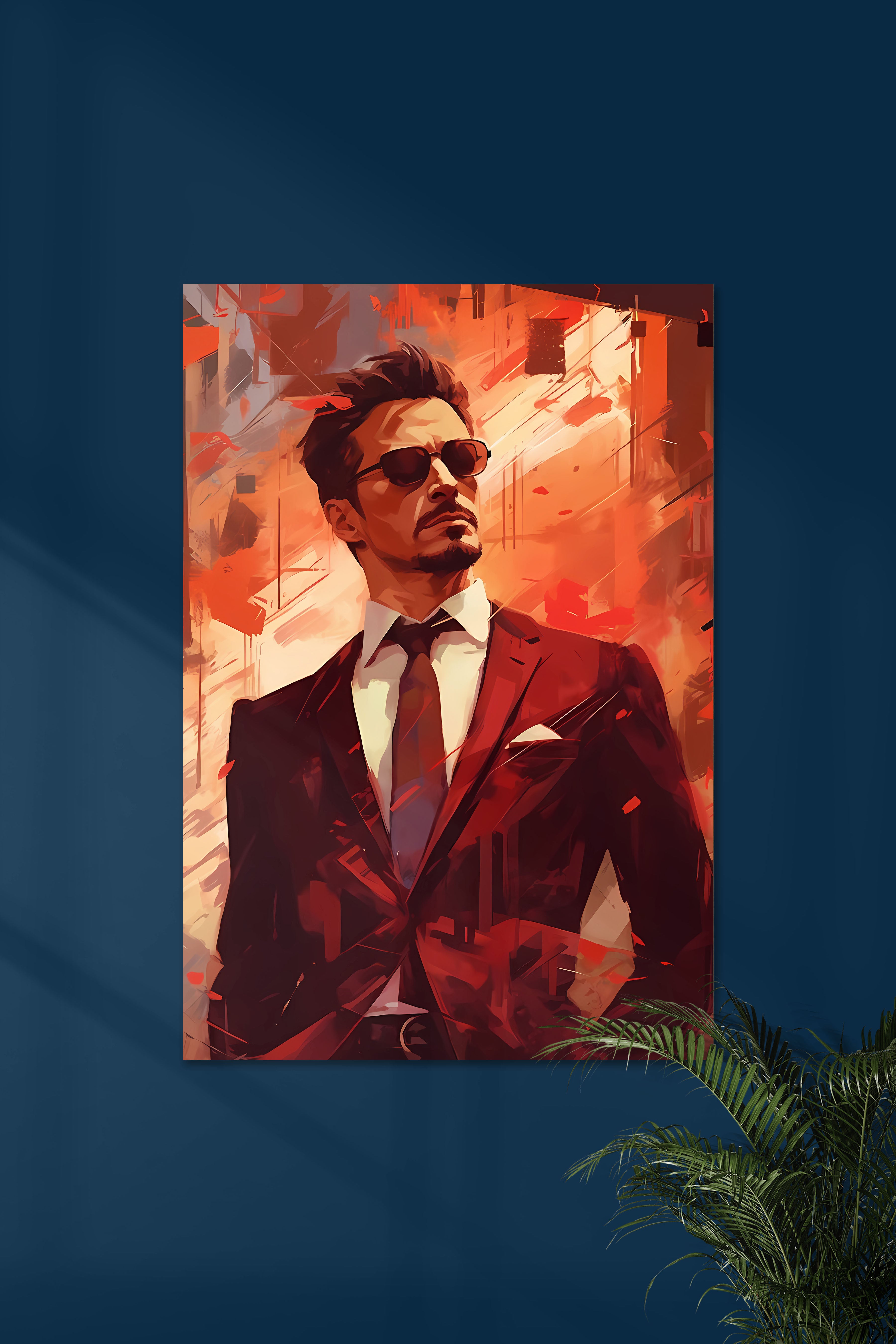 Tony Poster CEO Tony Stark | Tony Stark | MARVEL POSTER – Posterized