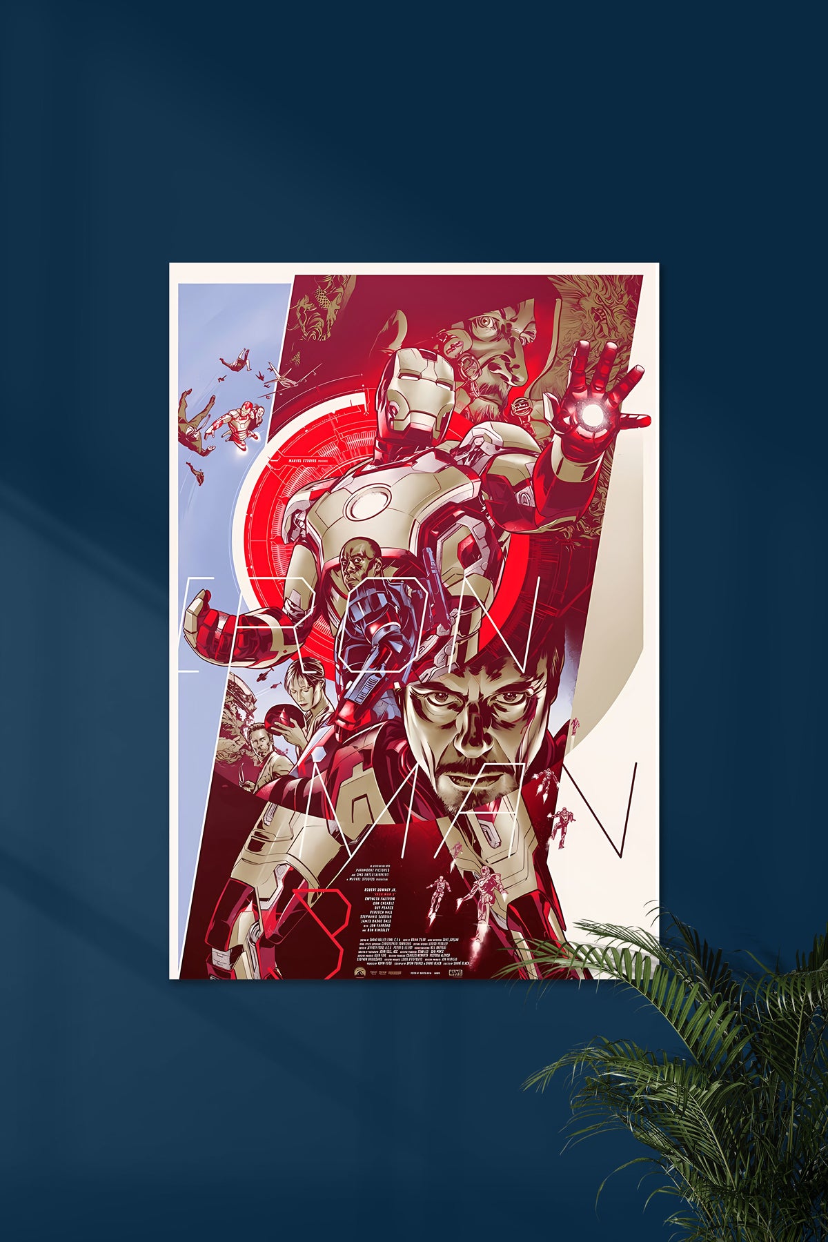 Tony Poster Iron Man 3 | Tony Stark | MARVEL POSTER – Posterized