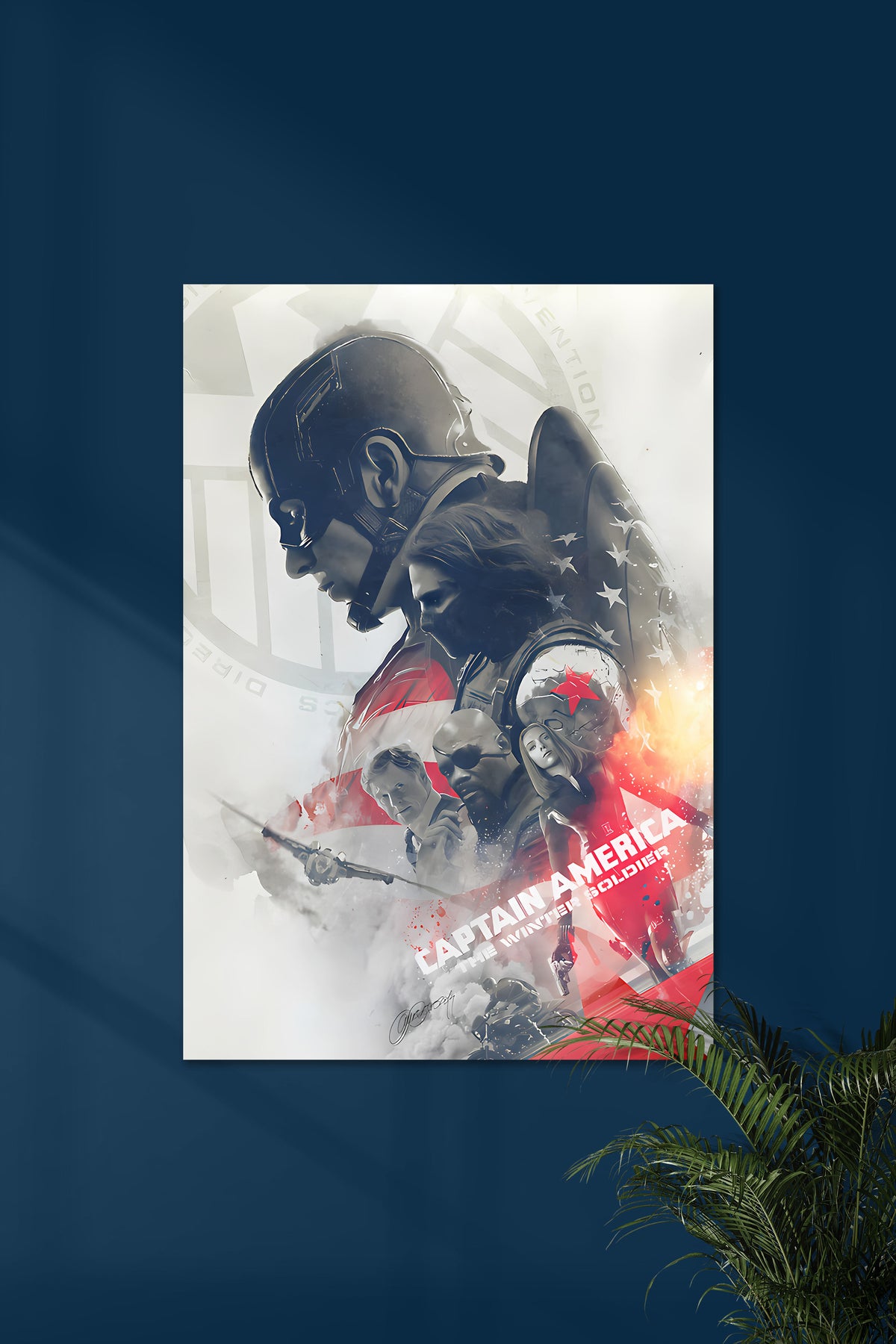 Captain America #02 | Winter Soldier | MARVEL POSTER - A4