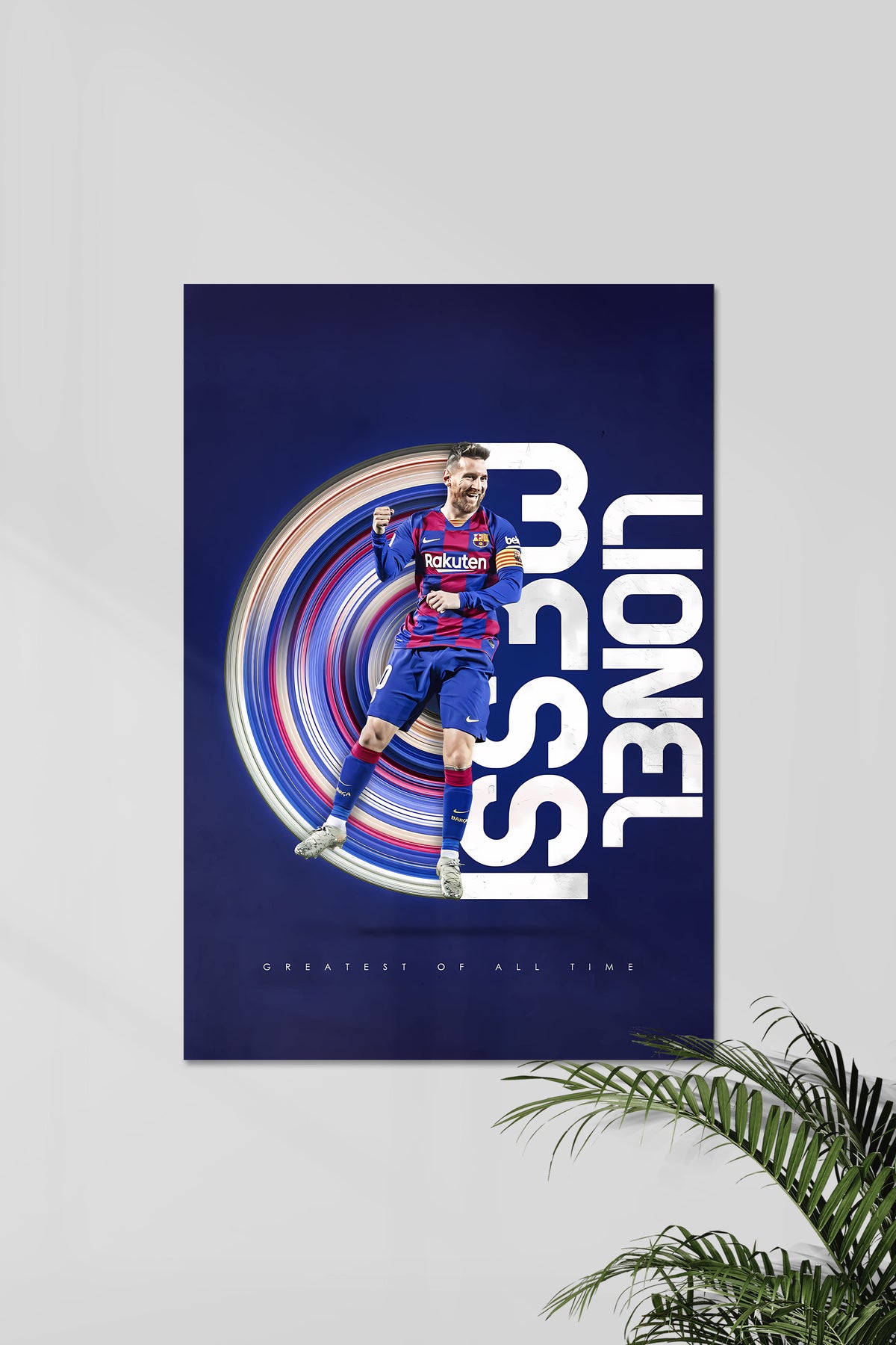 Lionel Messi | Messi #02 | FootBall Poster - A4