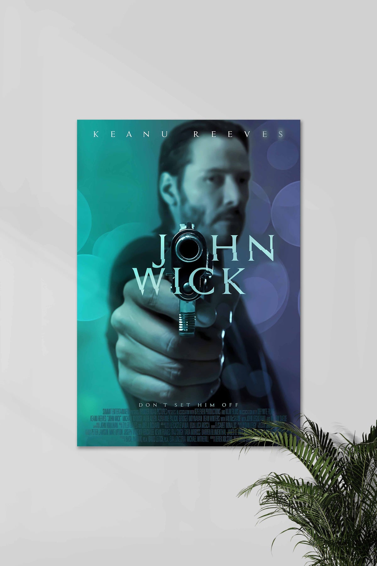 JOHN WICK #02 | KEANU RUVES | Movie Poster - A4