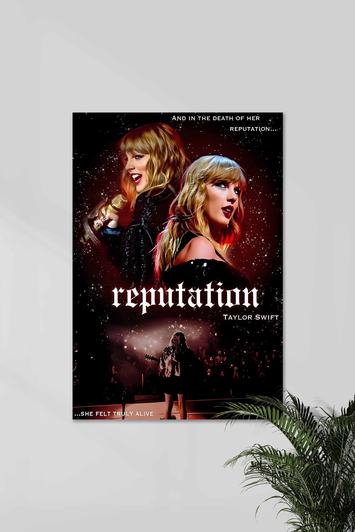 Reputation Taylor Swift Graphics Reputation | Taylor Swift #05 | Music Artist Poster โ Posterized