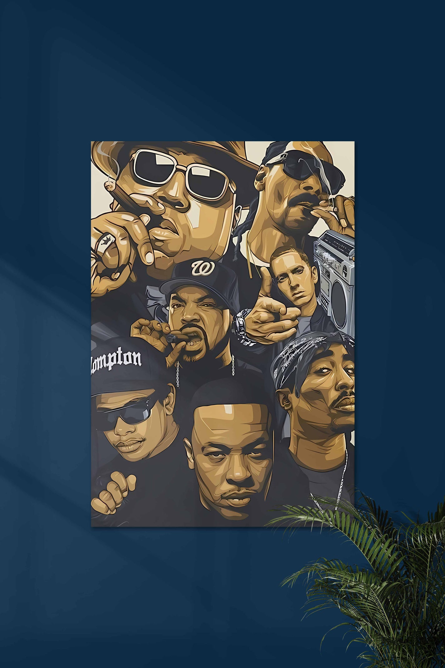SEVEN LEGENDS #00 | American Rappers | Music Artist Poster | Posterized.in