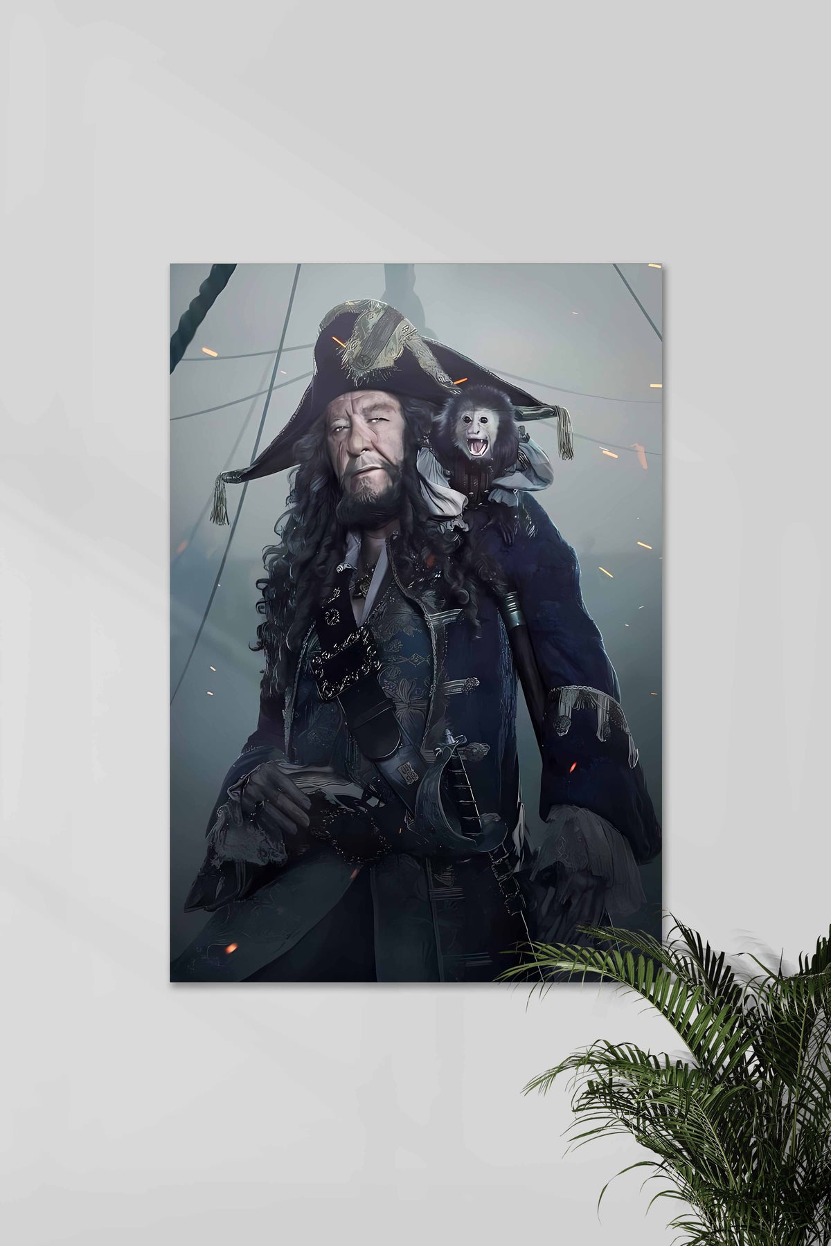 Blackbeard #02 | Pirates Of The Caribbean | MOVIE POSTERS - A4