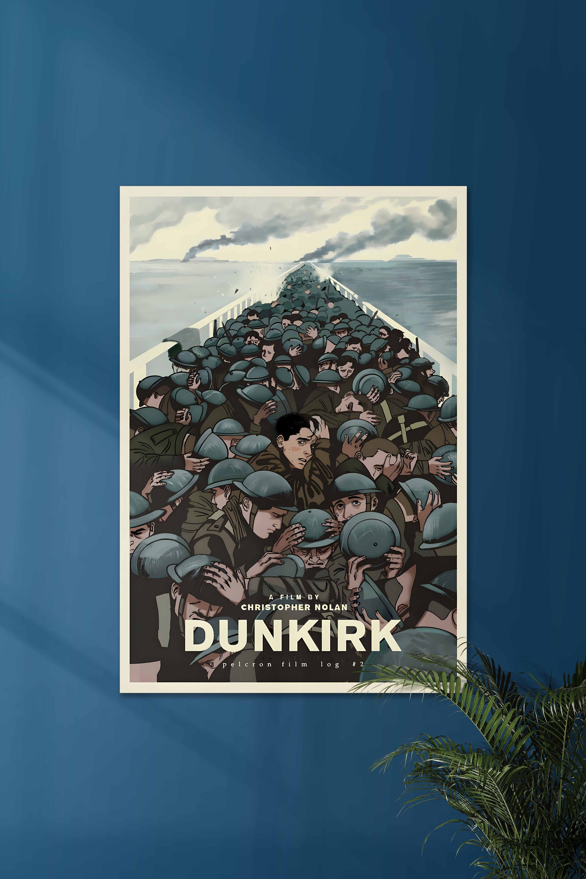 DUNKIRK 03 Christopher Nolan Movies Movie Poster Posterized dunkirk-03-christopher-nolan-movies-movie-poster-posterized