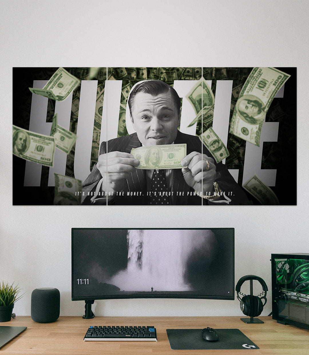 HUSTLE | THE WOLF OF WALL STREET | 3 Piece Set - A4