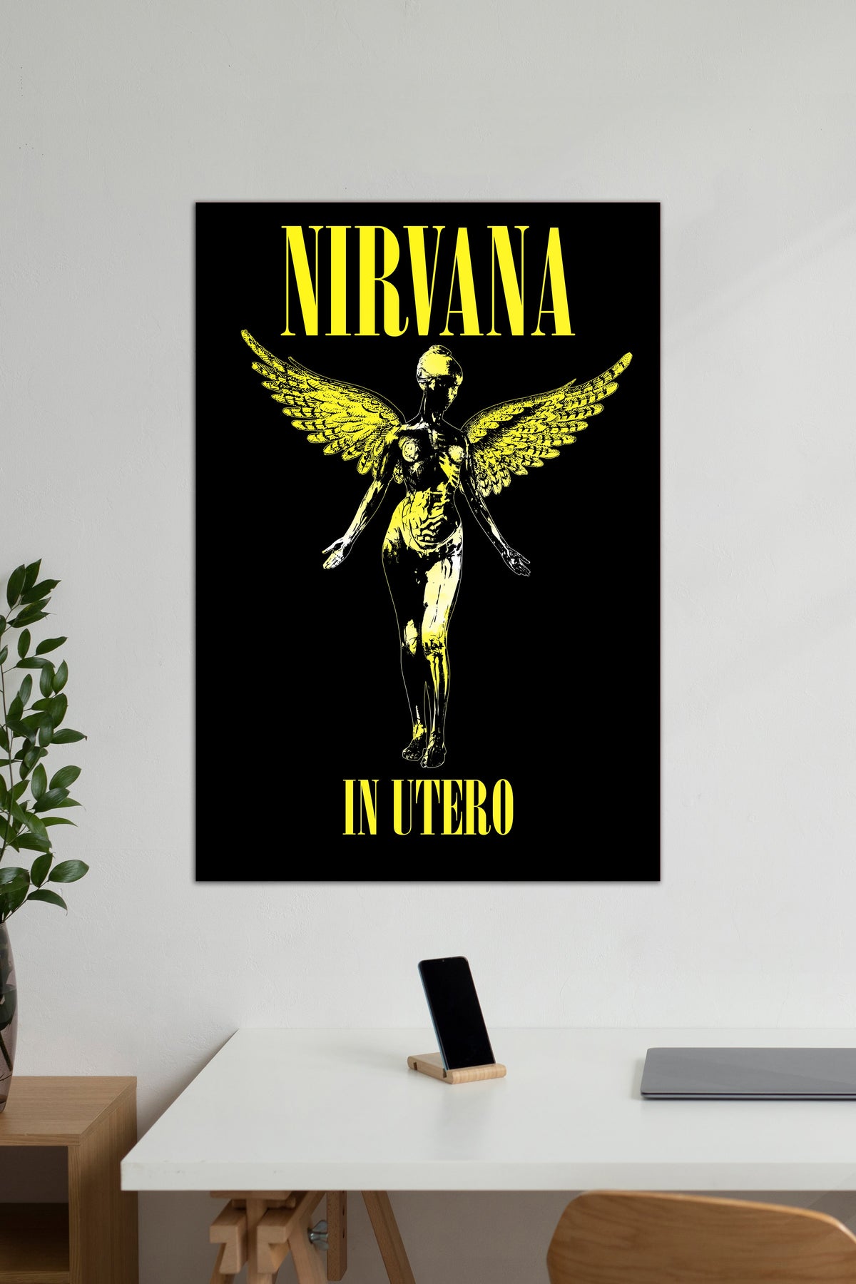 NIRVANA #01 | THE ROCK BAND | Music Poster - A4