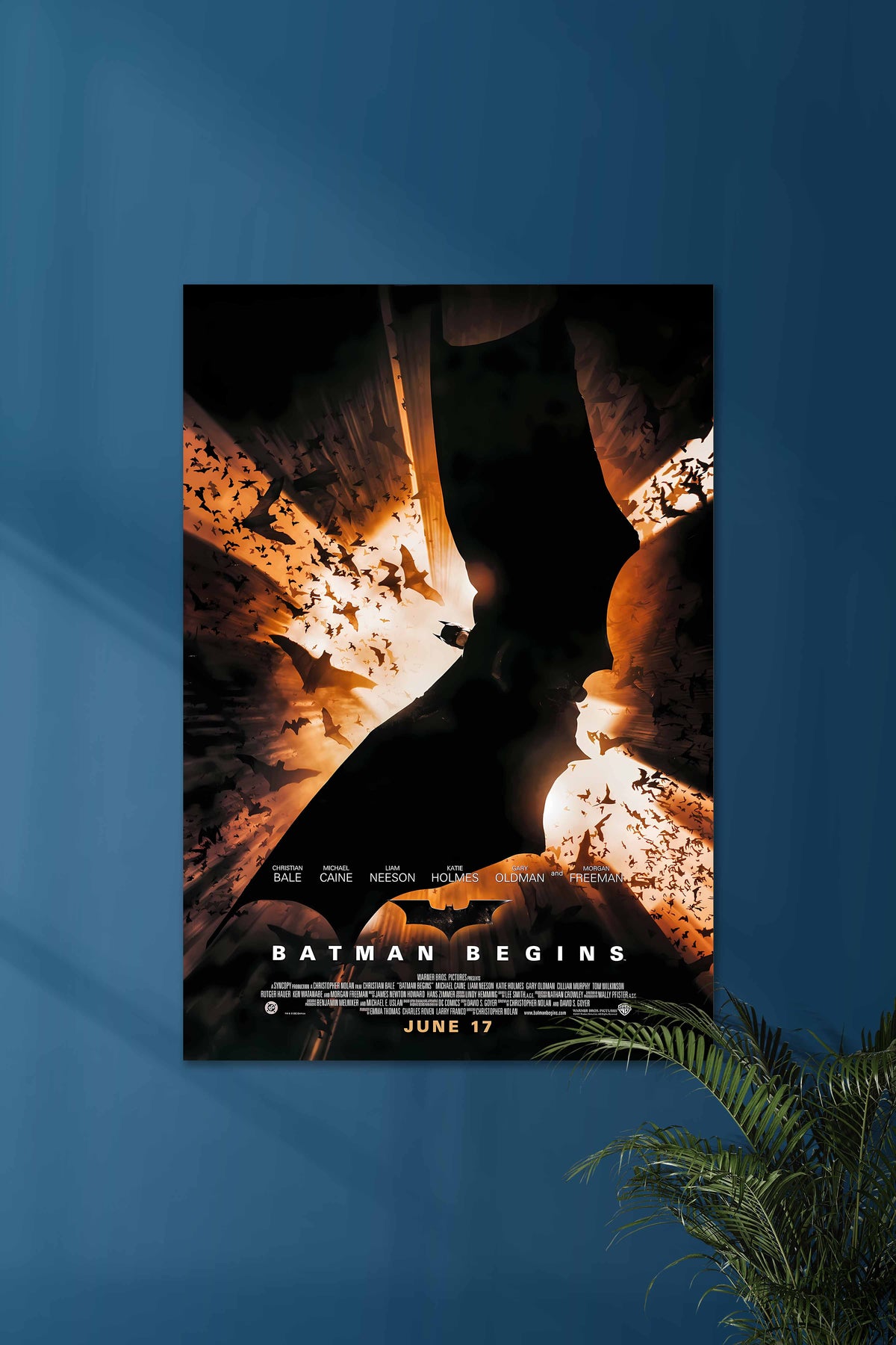 BATMAN BEGINS #01 | Christopher Nolan | DCU POSTER - A4