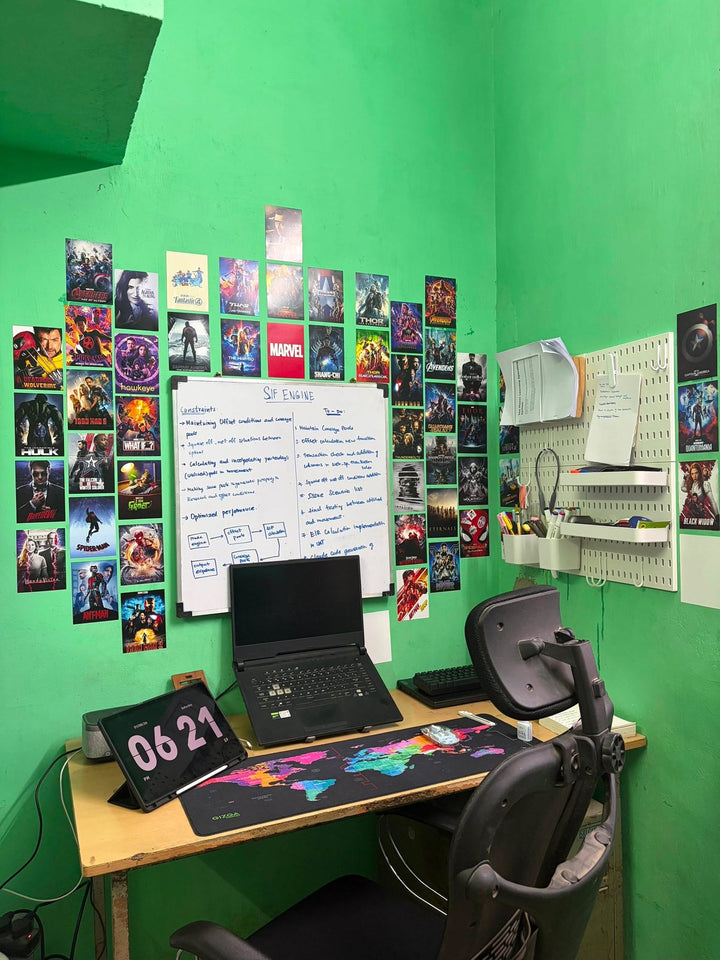 Marvel study corner