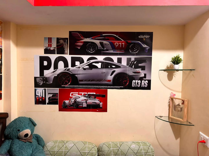 Porsche GT3 RS wall