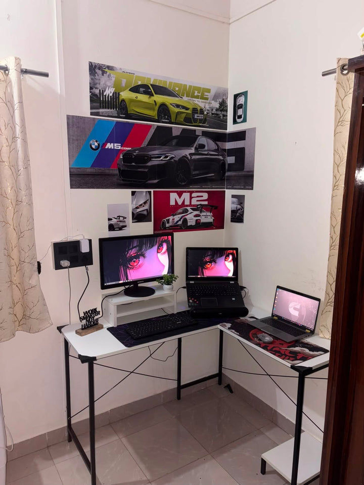BMW M desk setup