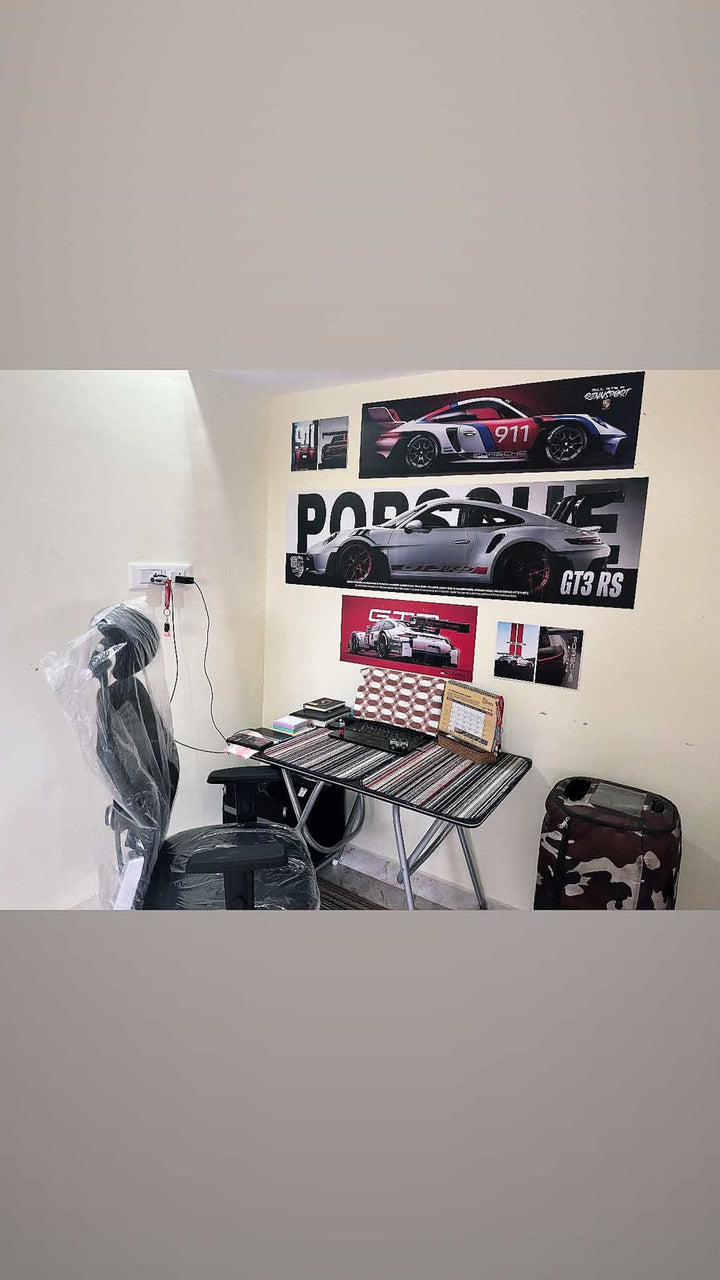 Porsche GT3 RS work corner