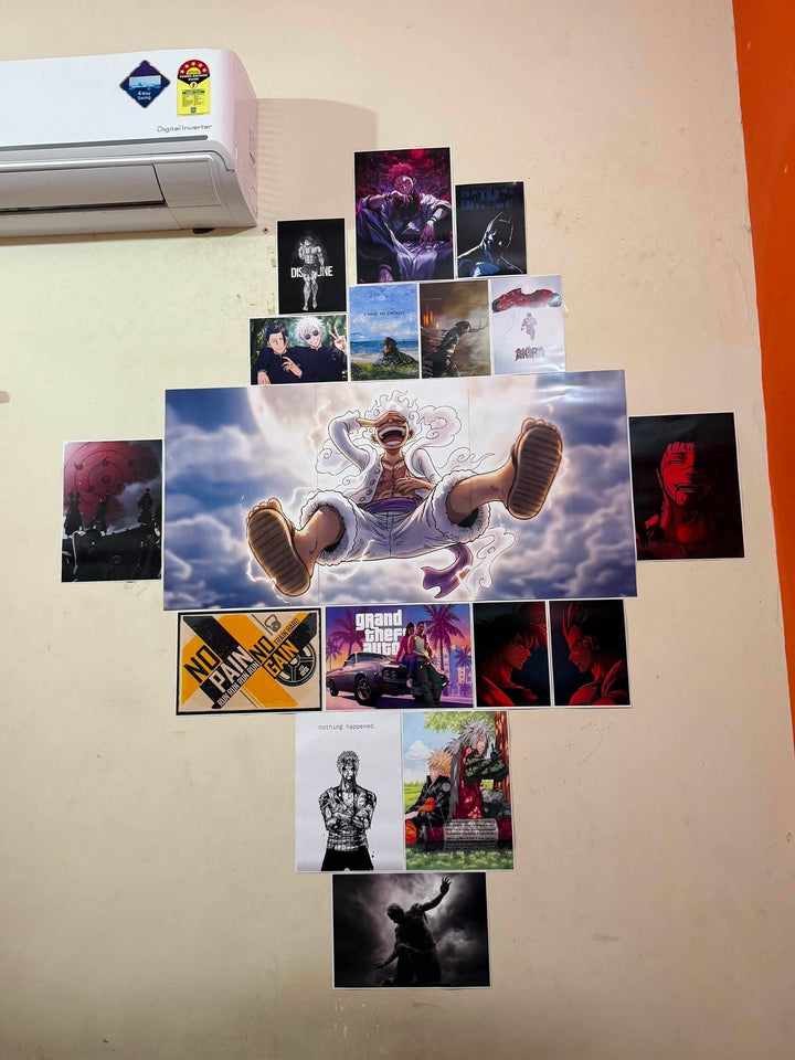 Anime & GTA wall
