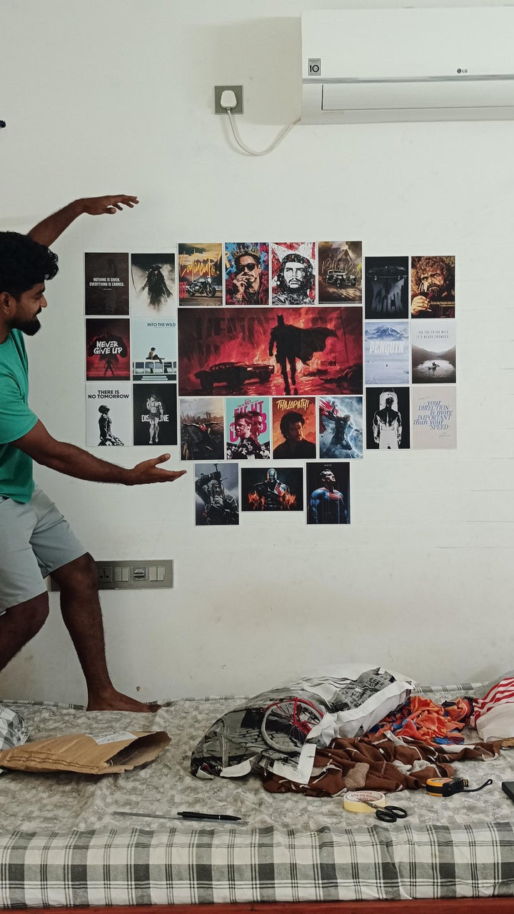 Dark movie collage