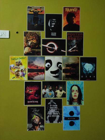 Music & movie collage