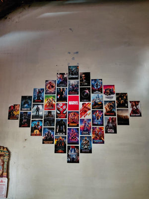 Customer photo - Marvel diamond wall