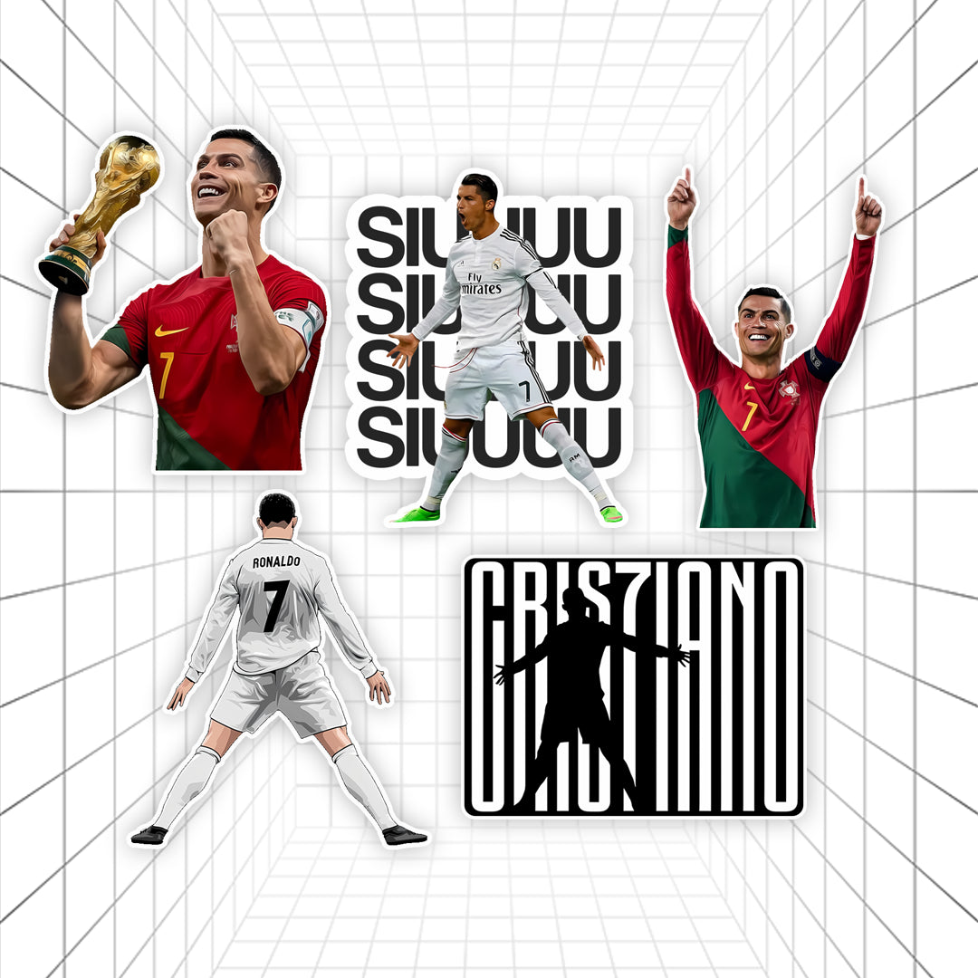 Cristiano Ronaldo #01 | Stickerized | 5 Stickers