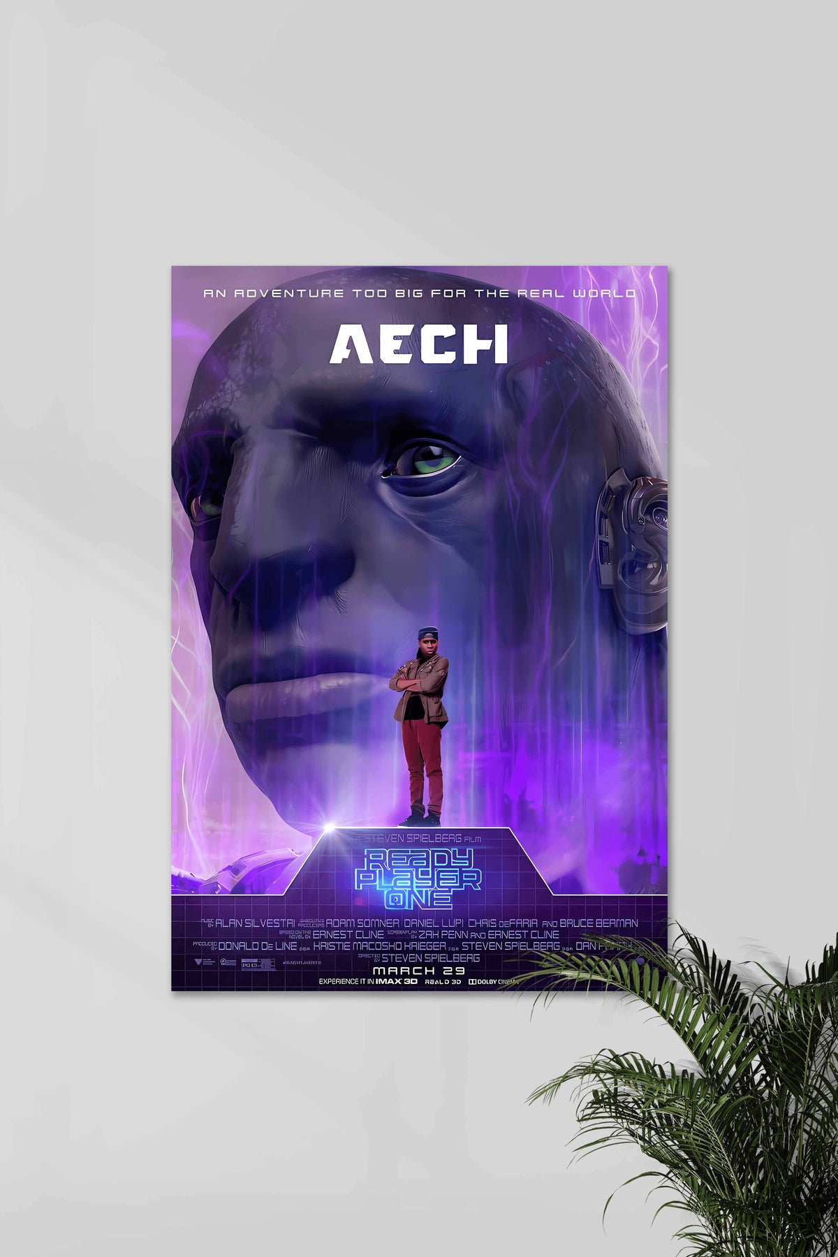 Aech | Ready Player One | Set#01 | MOVIE POSTERS - A4
