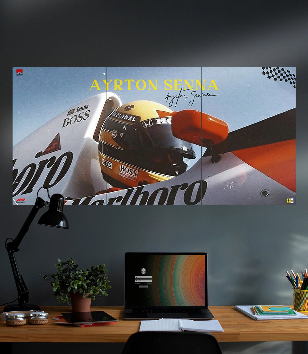 Ayrton Senna | Formula 1 | 3 Piece Set