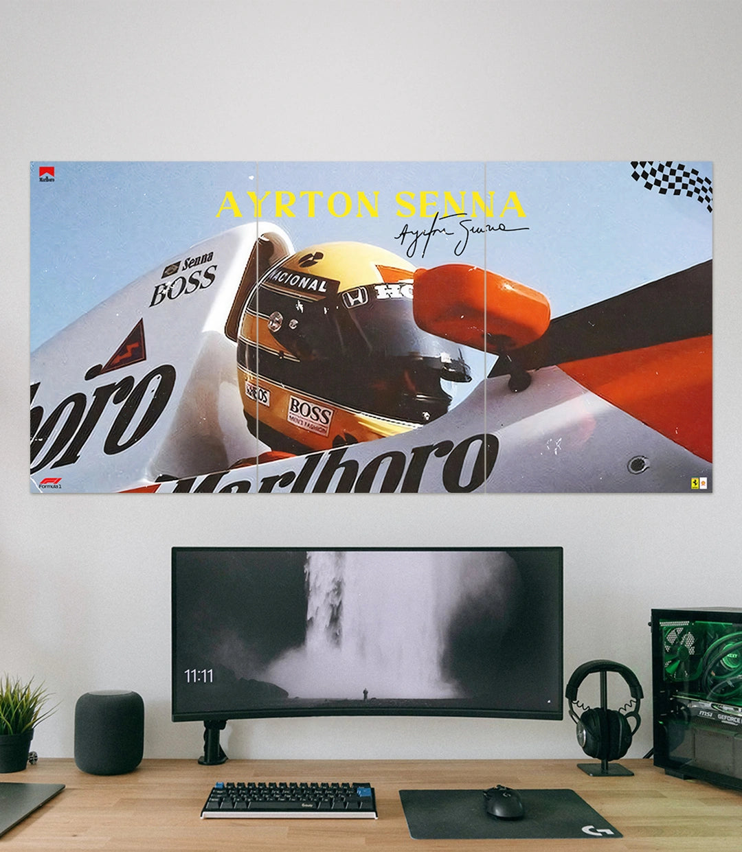 Ayrton Senna | Formula 1 | 3 Piece Set
